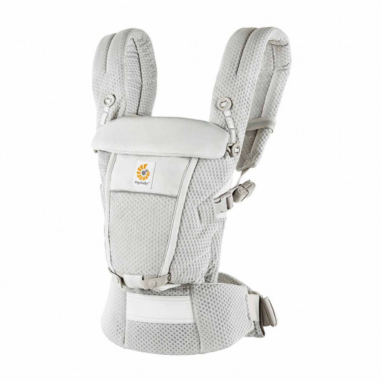 ERGOBABY nešioklė ADAPT SOFTFLEX, Mesh, pearl grey, BCASFMGRY
