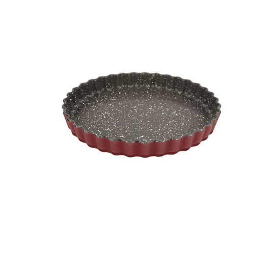 Stoneline | Taip | Quiche ir tarte patiekalas | 21550 | 1,3 l | 27 cm | Borosilikatinis stiklas | Raudona | Atsparus plauti indaplovėje