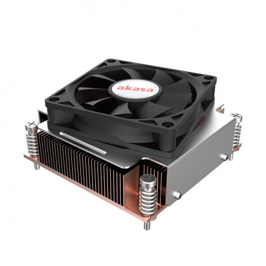 Akasa AK-CC7402BT01 2U žemo profilio procesoriaus aušintuvas – LGA 1700 lizdas
