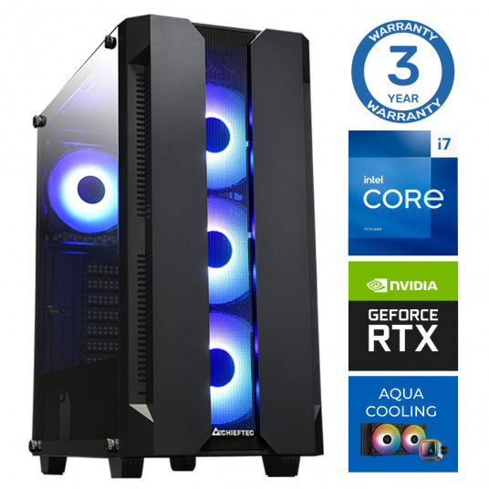 INTOP AQUA i7-13700F 64GB DDR5 2TB SSD M.2 NVME+2TB RTX4060Ti 8GB no-OS