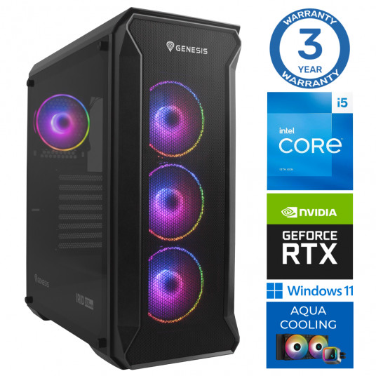  INTOP AQUA i5-13400F 64GB DDR5 2TB SSD M.2 NVME+2TB RTX4070 12GB WIN11Pro 