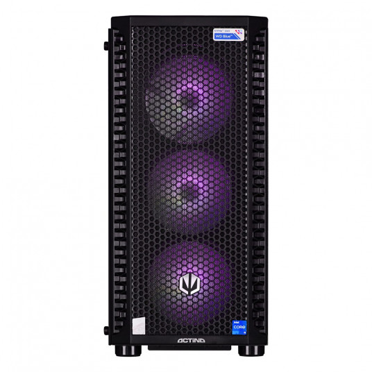 Actina 5901443337409 PC AMD RyzenTM 5 5600X 32 GB DDR4-SDRAM 1 TB SSD NVIDIA GeForce RTX 4070 „Midi Tower“ Juoda