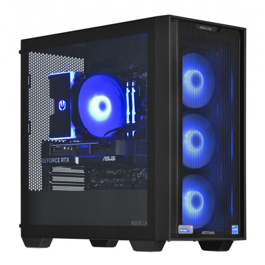 Actina 5901443335931 PC „Mini Tower“ AMD RyzenTM 7 5700X 32 GB DDR4-SDRAM 2 TB SSD NVIDIA GeForce RTX 4070 Juoda