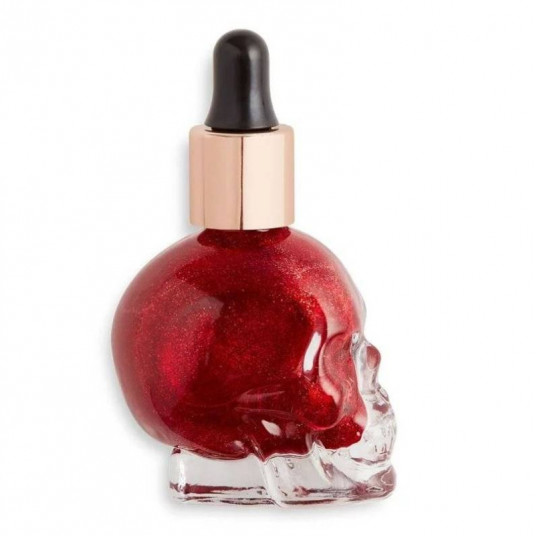 Makeup Revolution, Skull Edition, Skystas paryškintuvas, Creature Blood of My Enemies, 13 ml