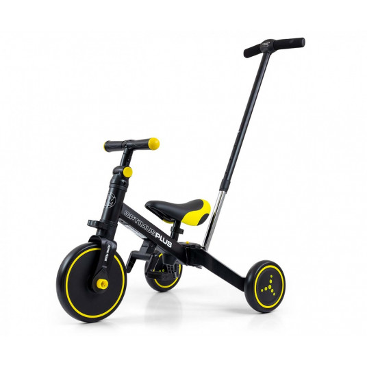 Optimus Plus 4-in-1 dviratis juodas/juodas 5308