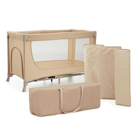 Travel cot JOY 2 BEIGE