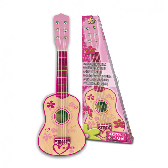 BONTEMPI medinė gitara su 6 stygomis, 22 5572