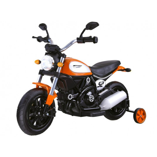 Elektrinis motociklas „Street BOB“, oranžinis