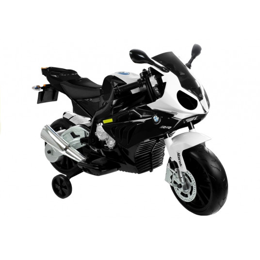 Elektrinis motociklas BMW S1000RR, juodas
