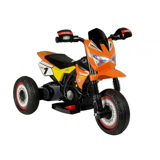 Vaikiškas elektrinis motociklas "GTM2288-A", oranžinis
