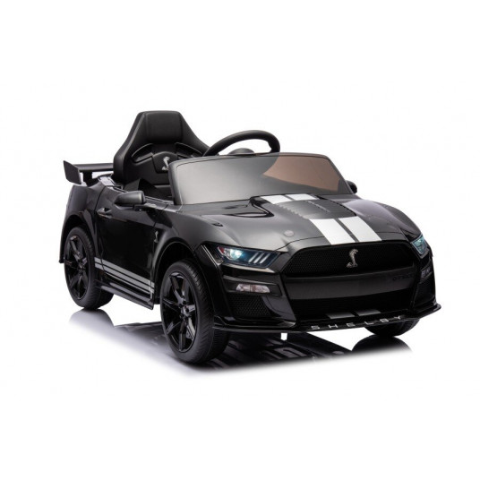 Elektromobilis Mustang GT500 Shelby, juodas