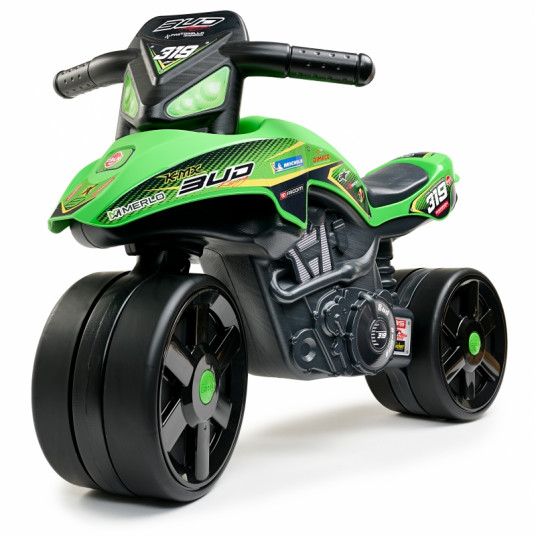Falk racing motociklas, žalias
