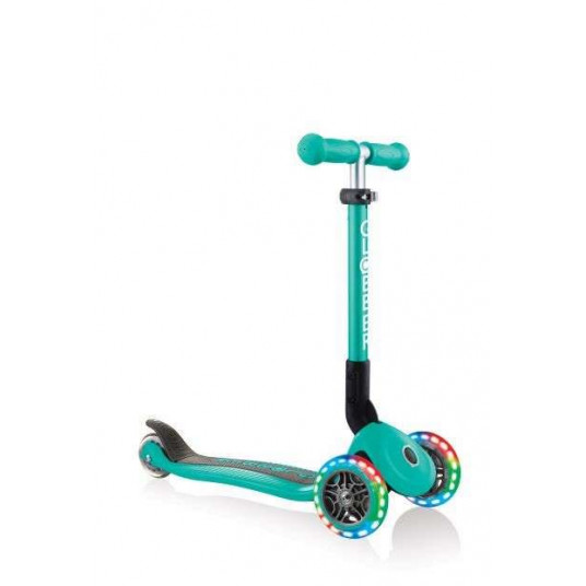 GLOBBER paspirtukas Junior Foldable Light, tamsiai žalias, 437-107