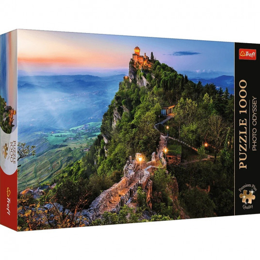 Puzzle 1000 pieces Premium Plus Tower Cesta San Marino