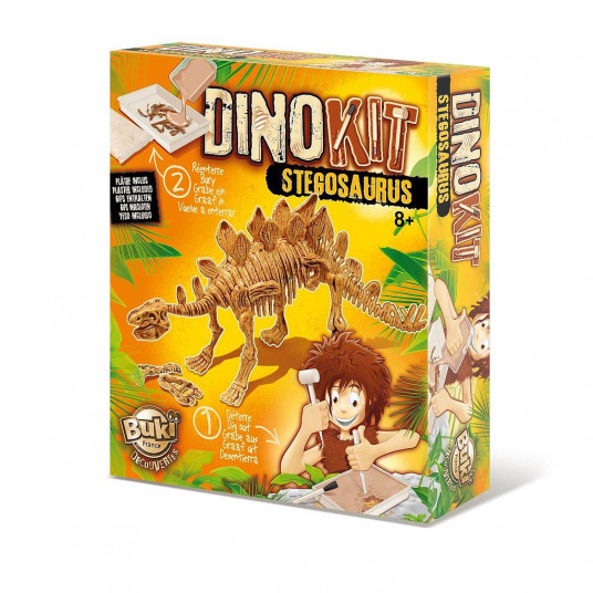 Tyrimų rinkinys, Stegosaurus, Buki DinoKit