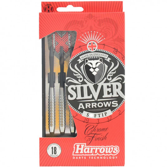 Smiginio Strėlytės HARROWS Silver Arrow Minkštais Antgaliais 18 g