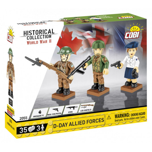 Blocks D-Day Allied Forces