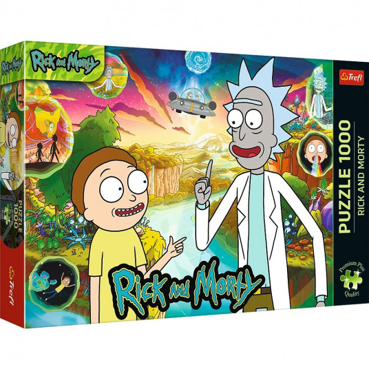 Puzzle 1000 pieces Premium Plus Rick and Morty