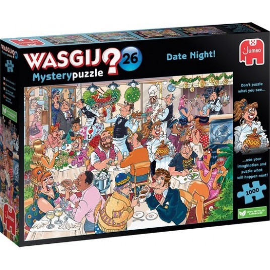 Puzzle 1000 pieces Wasgij Dight night