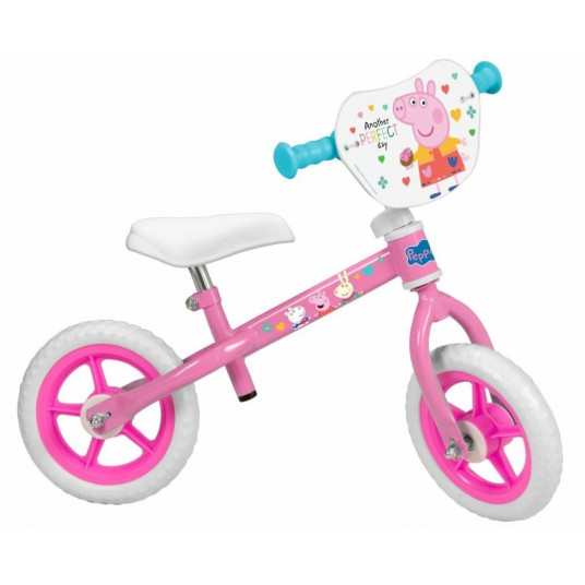 Bėgimo dviratis 10" Peppa Pig pink 195 TOIMSA