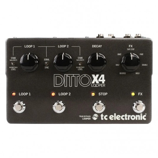 TC Electronic Ditto X4 Looper - gitaareffect
