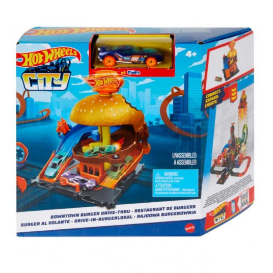 City Burger Drive-Thru Playset