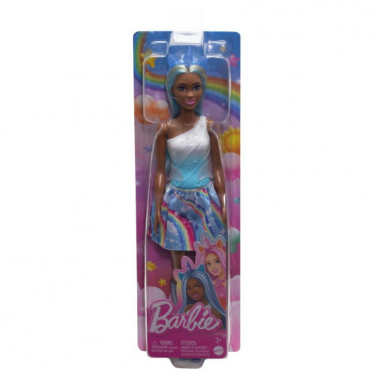 Barbie Unicorn doll, blue outfit