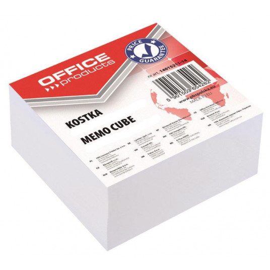 Kubas baltas klijuotas OFFICEproducts