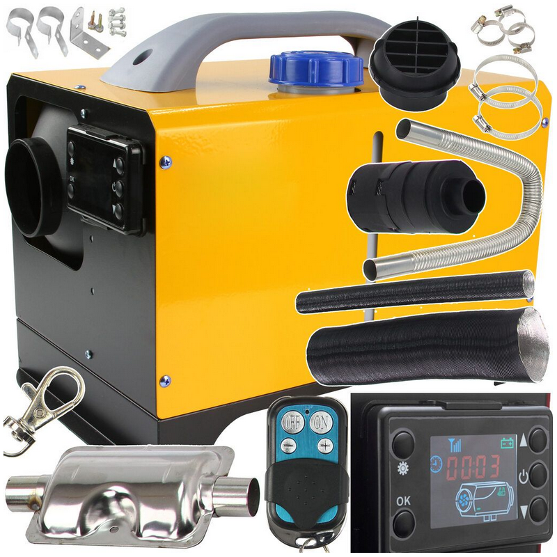 Dyzelinis šildytuvas 12V/24V/230V, 9kW