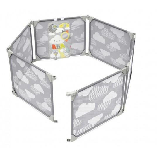 Playview Expandable Enclosure - Grey/Clouds