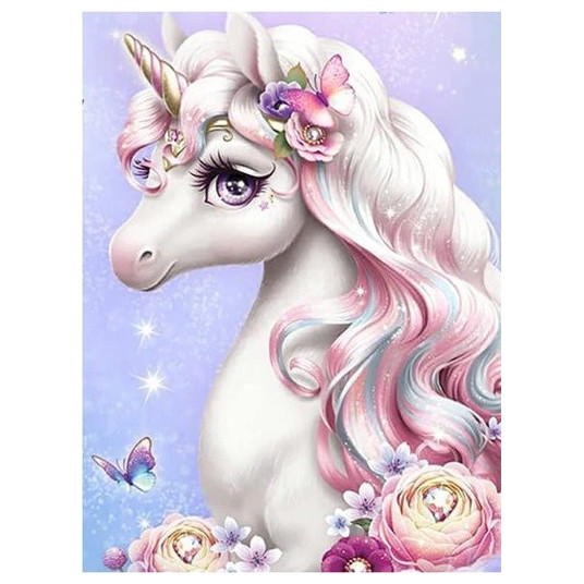 Diamond Mosaic - Unicorn