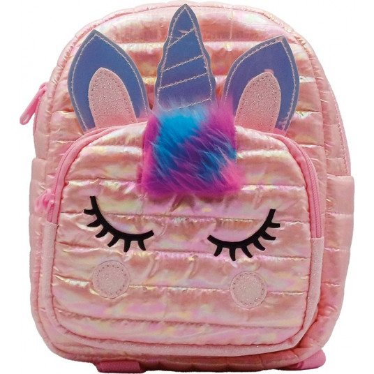 Backpack Puffy Unicorn pink