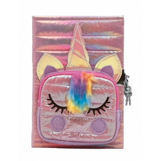 Diary Unicorn pink