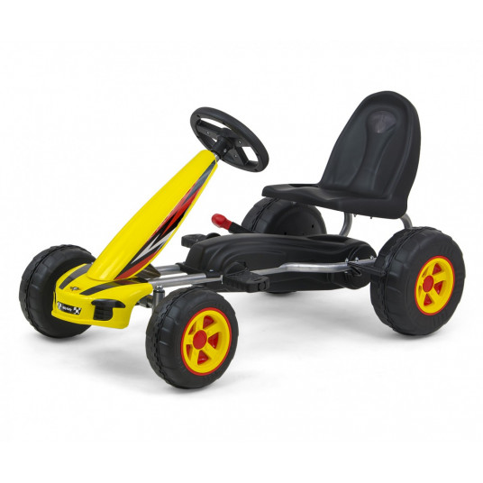 Pedal Kart Viper Yellow 3130 Milly Mally