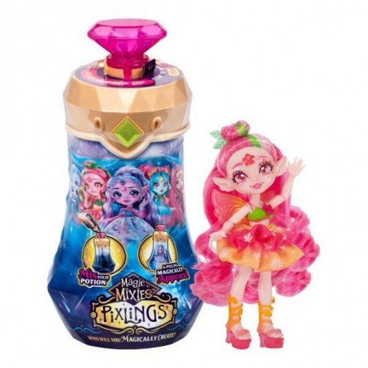 Magic Mixies Doll Pixlings Fairy Rose 14879