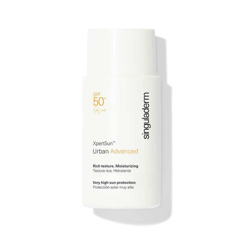 Singuladerm XpertSun Urban Advanced Spf50+ Rich Texture veido kremas nuo saulės  50ml