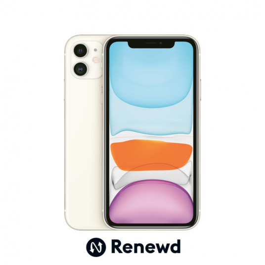  Išmanusis telefonas Apple iPhone 11 64GB White (Atnaujintas) 