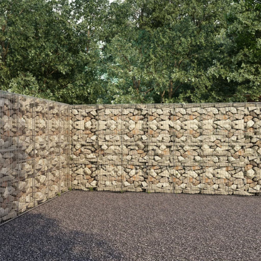 Gabiono siena su dang., 600x30x200cm, galvanizuotas plienas