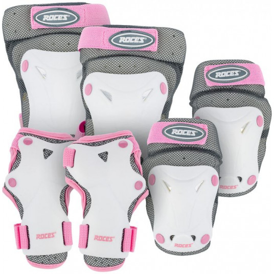 Apsaugų Rinkinys Roces Ventilated JR /3-PACK/ 301352 03 - Dydis Junior M