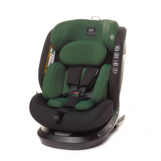 Automobilinė kėdutė ROTO FIX 40-150 cm - DARK GREEN