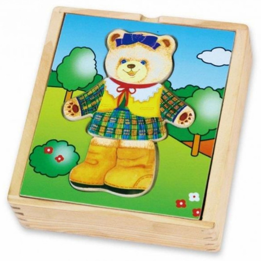 Aprengimo Dėlionė Viga Wooden Puzzle