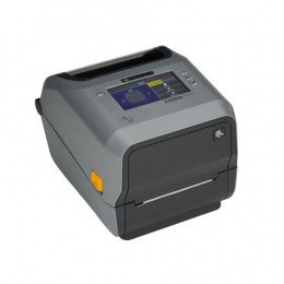 Zebra ZD621t, 12 dots/mm (300 dpi), peeler, disp. (colour), RTC, USB, USB Host, RS232, BT, Ethernet, Wi-Fi, grey