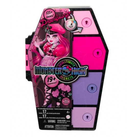 Monster High Doll And Fashion Set, Draculaura With Dress-Up Locker