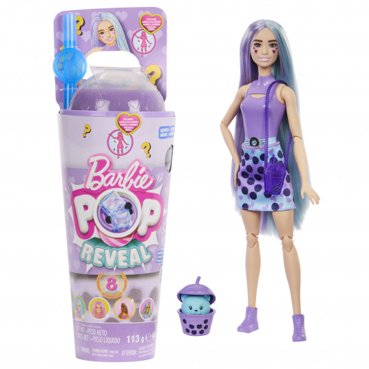 „Barbie POP Reveal“ taro milk siurprizų rinkinys, burbulinės arbatos serija