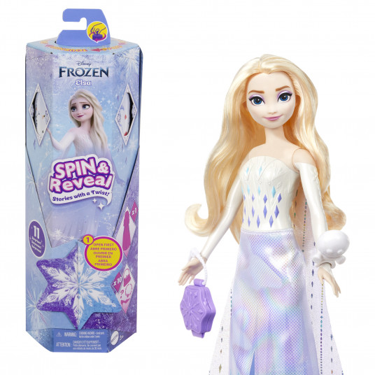 „Disney Frozen Spin &amp; Reveal“ Elzos siurprizų rinkinys