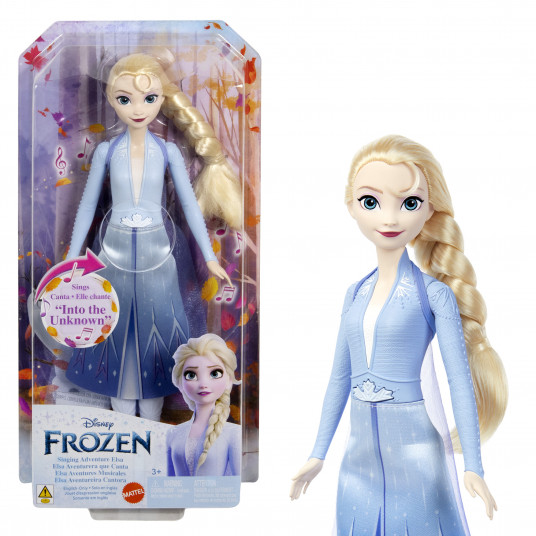 „Disney Frozen“ dainuojanti lėlė Elza (anglų kalba) 2