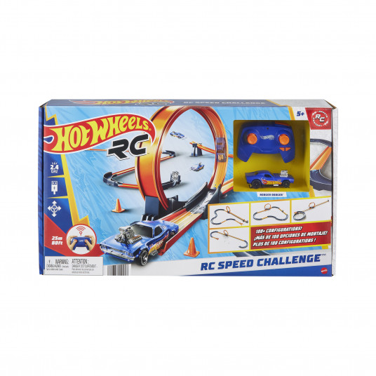 „Hot Wheels“ RC automobilio ir trasos rinkinys