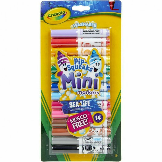 CRAYOLA Mini žymekliai (14 vnt.)