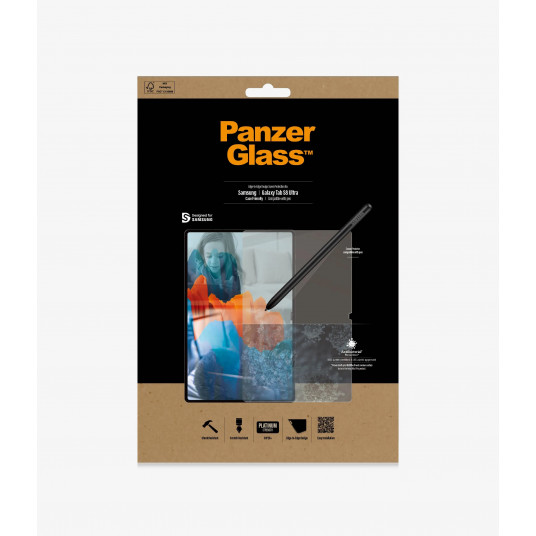  PanzerGlass Samsung Galaxy Tab S8 Ultra Case Friendly, AB 