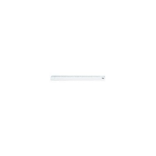 Liniuotė Forpus, plastikinė, skaidri, 40cm